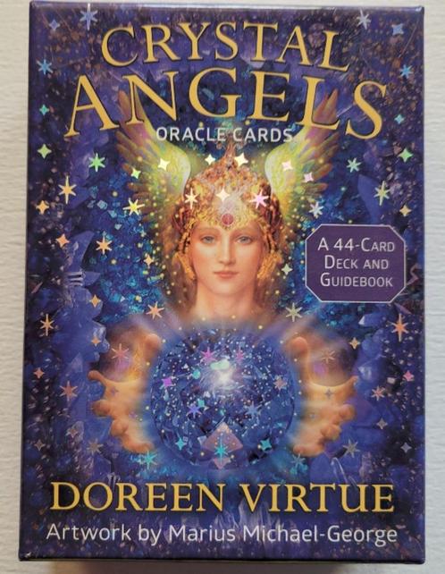 Doreen Virtue CRYSTAL ANGELS Kaartendeck / Engelenkaarten, Boeken, Overige Boeken, Nieuw, Ophalen of Verzenden