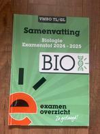 Samenvatting Biologie VMBO TL/GL Examenstof 2024-2025, Ophalen of Verzenden, Zo goed als nieuw, VMBO, Biologie