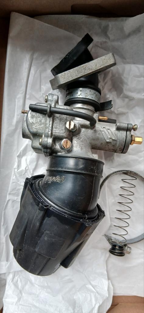 Polini cp 21 mm 2 takt carburateur set, Fietsen en Brommers, Brommeronderdelen | Scooters, Gebruikt, Piaggio, Carburateur, Ophalen