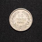 10 cent 1882, Koning Willem III, Verzenden, Zilver, 10 cent