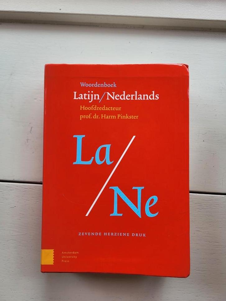 Harm Pinkster - Woordenboek Latijn / Nederlands, Boeken, Woordenboeken, Zo goed als nieuw, Latijn, Overige uitgevers, Ophalen of Verzenden