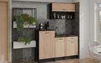 Keuken Tyni in Bruin/Zwart of Grijs, Huis en Inrichting, Keuken | Complete keukens, Nieuw, Enkelwandige keuken, Ophalen of Verzenden