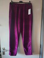 Nieuwe broek rib magenta 42 44 46, Kleding | Dames, Broeken en Pantalons, Maat 42/44 (L), Nieuw, Ophalen of Verzenden, Lang