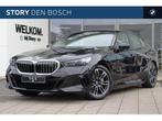 BMW i5 eDrive40 M Sport / Adaptieve LED / Achteruitrijcamera, Automaat, Achterwielaandrijving, Zwart, Zwart