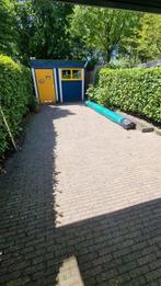 Gratis ophalen (in september) - c.a. 43m2 straatklinkers, Tuin en Terras, Tegels en Klinkers, Ophalen, Gebruikt, Klinkers, 10 m² of meer