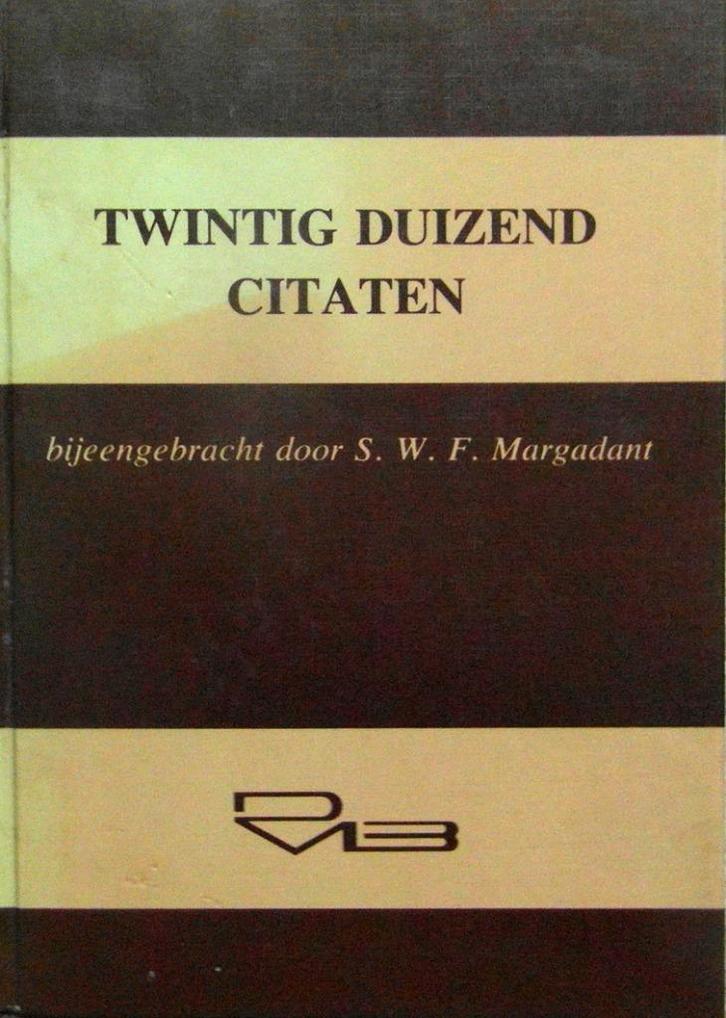 Twintig duizend citaten (bruin-gele omslag),, Boeken, Taal | Overige Talen, Zo goed als nieuw, Ophalen of Verzenden