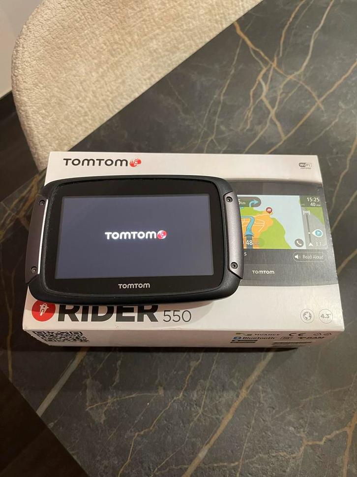 TomTom Rider 550 ZGAN motor navigatie, Auto diversen, Autonavigatie, Zo goed als nieuw, Ophalen