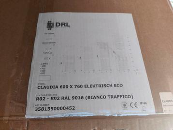Elektrische badkamer Radiator DRL CLAUDIA 600x760 WIT beschikbaar voor biedingen