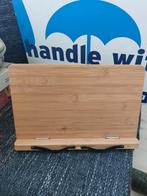 Houten tablethouder boekhouder, Ophalen, 10 inch, Bescherming voor- en achterkant