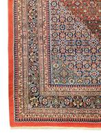 Handmade Persian wool Bidjar carpet medallion red 249x342cm, Persian Perzisch vintage oosters hype, Gebruikt, Ophalen of Verzenden