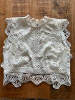 Witte Top met Open Rug - Maat XS, Wit, Ophalen of Verzenden, Zo goed als nieuw, Zonder mouw