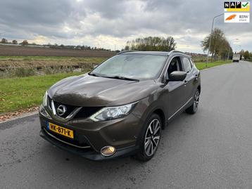 Nissan Qashqai 1.2 Tekna PANO/NAVI/CLIMA/LEER/CAMERA beschikbaar voor biedingen