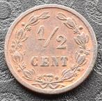 schaarsere 1/2 cent 1900, Postzegels en Munten, Munten | Nederland, Koningin Wilhelmina, Overige waardes, Ophalen of Verzenden