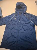 Adidas jas waterafstotend training sport blauw 152 11-12 j, Ophalen of Verzenden, Gebruikt, Jongen of Meisje, Jas