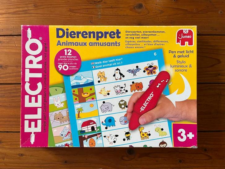 Electro Dierenpret - Educatief Spel, Kinderen en Baby's, Speelgoed | Educatief en Creatief, Gebruikt, Taal en Lezen, Met licht