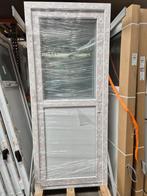 PVC buitendeuren-wit-antraciet €395-Actieweek voorraad OP=OP, Doe-het-zelf en Verbouw, Deuren en Horren, Nieuw, Buitendeur, Glas