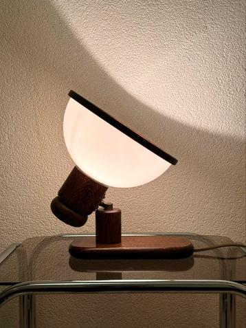 Vintage Retro Steinhauer Wandlamp Landelijk Hout Mushroom beschikbaar voor biedingen
