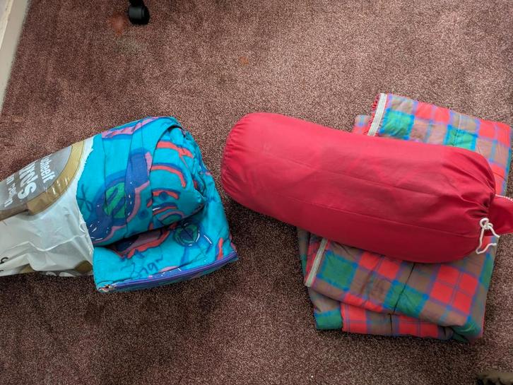 Gratis slaapzakken op te halen, Caravans en Kamperen, Slaapzakken, Gebruikt, Ophalen