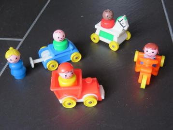Fisher price speelset, Juf met spelende kinderen, vintage. beschikbaar voor biedingen