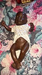 Zwarte baby pop jongetje, Ophalen of Verzenden, Zo goed als nieuw, Pop