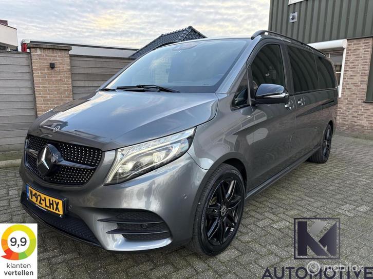 Mercedes V-klasse 300d XL Dubbel Cabine|AMG|ACC|Burmester|Le, Auto's, Bestelauto's, Bedrijf, Te koop, 360° camera, ABS, Achteruitrijcamera