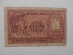 Bank Biljetten Italië 100 Lire 1951 en 500 Lire 1974, Italië, Los biljet, Verzenden