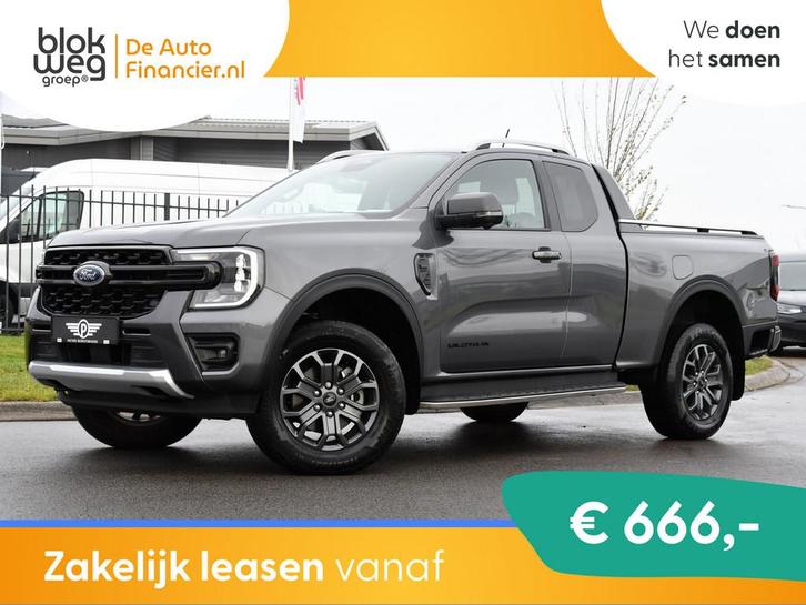Ford Ranger 2.0 Super Cab EcoBlue Wildtrak € 39.950,00, Auto's, Ford, Bedrijf, Te koop, Ranger, 360° camera, ABS, Achteruitrijcamera