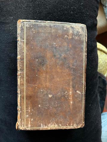 Antiek 18e eeuws boek 1762 Huis onderwyser Ottho van thol beschikbaar voor biedingen