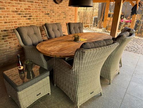 Prachtige 8 delige loungeset incl kussens Kees Smit outdoor, Tuin en Terras, Tuinsets en Loungesets, Nieuw, Loungeset, Wicker