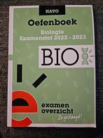 ExamenOverzicht - Oefenboek Examenstof Biologie HAVO, Nederlands, Ophalen of Verzenden, Zo goed als nieuw, ExamenOverzicht