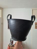 Zwarte rubberen mand!, Huis en Inrichting, Woonaccessoires | Schalen en Manden, Ophalen of Verzenden, Zo goed als nieuw, Rond