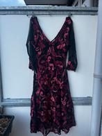 Hunza jurk maat M - Kant, roze/zwart, Verzenden, Zo goed als nieuw, Maat 38/40 (M), Zwart