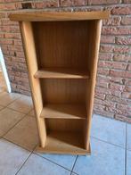 licht eiken dvd/cd toren, Huis en Inrichting, Woonaccessoires | Cd- en Dvd-rekken, Ophalen, Gebruikt, Hout, Cd's
