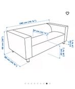 IKEA klippan bank met Losse Hoes, Ophalen, Gebruikt, Hoekbank, Driepersoons