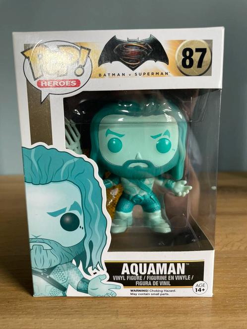 Funko Pop Aquaman, Batman VS Superman DC, Verzamelen, Poppetjes en Figuurtjes, Zo goed als nieuw, Ophalen of Verzenden