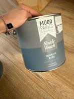Mood Paints Infinity Blue - 2,5L (Nieuw & Halfvol), Doe-het-zelf en Verbouw, Verf, Beits en Lak, Blauw, Nieuw, Ophalen of Verzenden