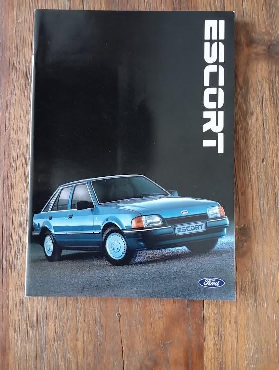 Ford Escort o.a. RS Turbo / XR3i / XR3i Cabrio  2 / 1987  36, Boeken, Verzenden, Zo goed als nieuw, Ford