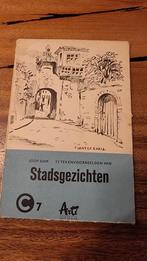 Stadsgezichten Tekenvoorbeelden - Joop Dam, Antiek en Kunst, Ophalen of Verzenden