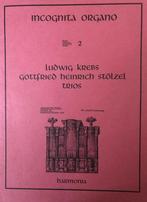 Incognita Organo 2 (trio's van Krebs en Stölzel), Orgel, Klassiek, Ophalen of Verzenden, Zo goed als nieuw