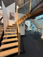 Houten trap, Doe-het-zelf en Verbouw, Ladders en Trappen, Ophalen of Verzenden, Gebruikt, Trap, 2 tot 4 meter