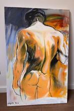 Schilderij 'Naked man', Ophalen