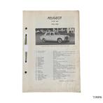 Kluwer | Peugeot 403 | 1955-1960 | NL, Ophalen of Verzenden
