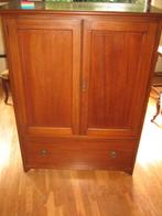 Retro kast 2 deuren kan voor tv, Ophalen, Gebruikt, 100 tot 150 cm, 100 tot 150 cm