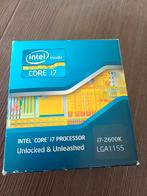 Intel Core i7-2600K Stock Koeler, Computers en Software, Gebruikt, 4-core, Ophalen of Verzenden, 3 tot 4 Ghz