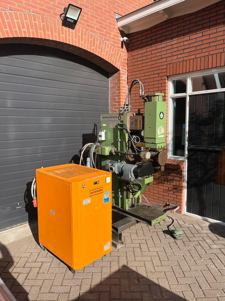 Messer griesheim rolnaadlasmachine - deltatherm koelsysteem, Zakelijke goederen, Machines en Bouw | Metaalbewerking, Ophalen of Verzenden