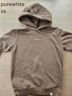 Purewhite Hoodie XS Bruin/groen, Bruin, Ophalen of Verzenden, Zo goed als nieuw, Purewhite