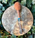 Reis Sjamanendrum Geit 30 cm incl Drumtas OVERGEDRAGEN, Muziek en Instrumenten, Ophalen of Verzenden, Nieuw