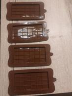 4x Siliconen Chocoladevorm/mal Nieuw, Ophalen of Verzenden, Nieuw
