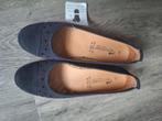 Ballerina leer nieuw blauw maat 41, Blauw, Nieuw, Ballerina's, Ophalen of Verzenden