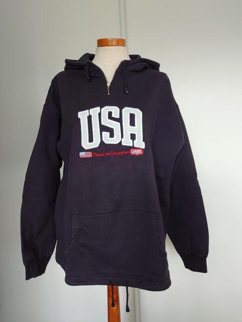 Trui hoodie XL Nosch unisex, Kleding | Dames, Truien en Vesten, Zo goed als nieuw, Maat 46/48 (XL) of groter, Blauw, Ophalen of Verzenden